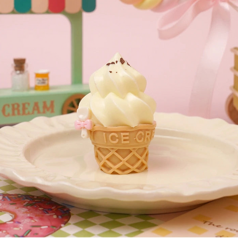 Pawtoto Pawtoto Mini Ice Cream Green Squishy Toy Handmade Food Grade Silicon  Squishy Toy Handmade Food Grade Silicon