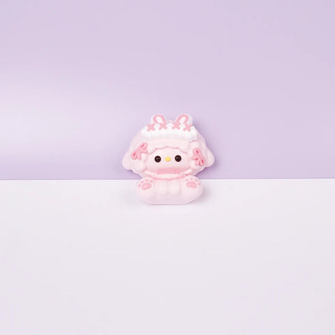 Pawtoto Little Lamb Squishy Toy Handmade Food Grade Silicon Creamy Clay Feel Soft Quick Rebound