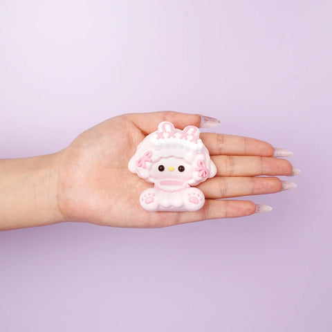 Pawtoto Little Lamb Squishy Toy Handmade Food Grade Silicon Creamy Clay Feel Soft Quick Rebound