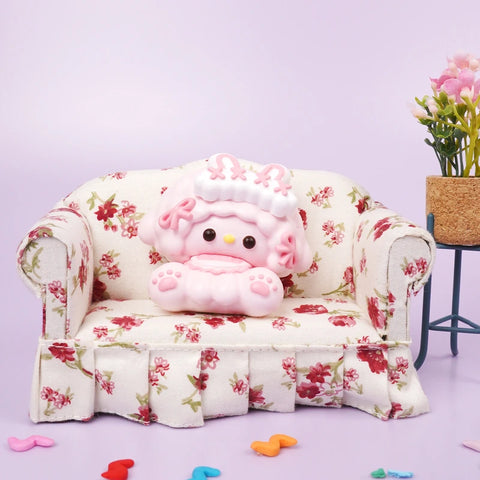 Pawtoto Little Lamb Squishy Toy Handmade Food Grade Silicon Creamy Clay Feel Soft Quick Rebound