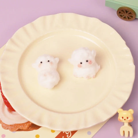 Pawtoto Mini Animals Squishy Toy Handmade Food Grade Silicon Clay Feel Soft Quick Rebound