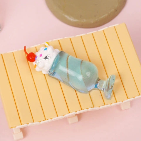 Pawtoto Mini Snow Peak Bubble Cup Squishy Toy Handmade Food Grade Silicon