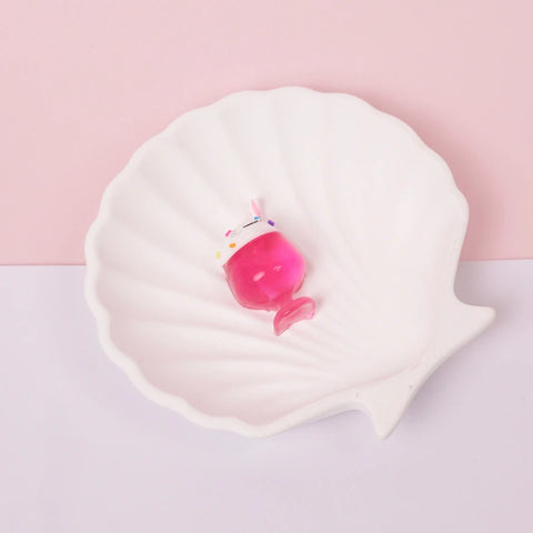 Pawtoto Mini Snow Peak Bubble Cup Squishy Toy Handmade Food Grade Silicon