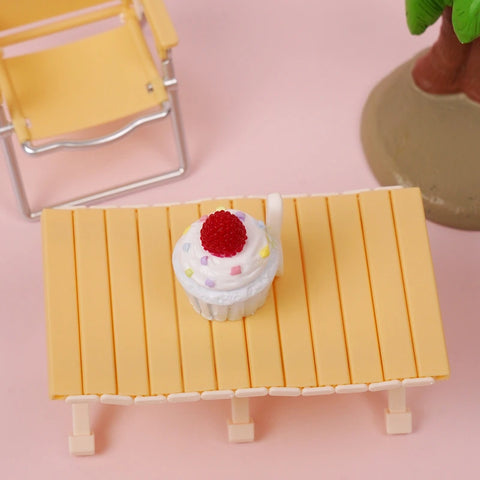 Pawtoto Mini Strawverry Muffin Cake Squishy Toy Handmade Food Grade Silicon