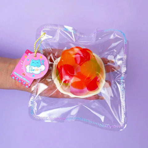 Pawtoto Clear Crystal Treats Series Squishy Toy Handmade Food Grade Silicon Creamy Clay Feel Soft Quick Rebound