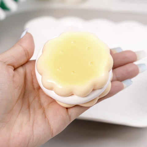 Pawtoto Cookies Squishy Toy Handmade Food Grade Silicon Creamy Clay Feel Soft Quick Rebound