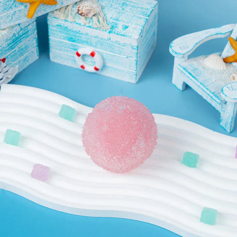 Pawtoto Crystal Mochi Ball Squishy Toy Handmade TPR Soft