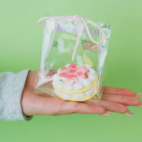 Pawtoto Fairy Wonderland Glimmer Cake Series Squishy Toy Handmade Food Grade Silicon Creamy Clay Feel Soft Quick Rebound