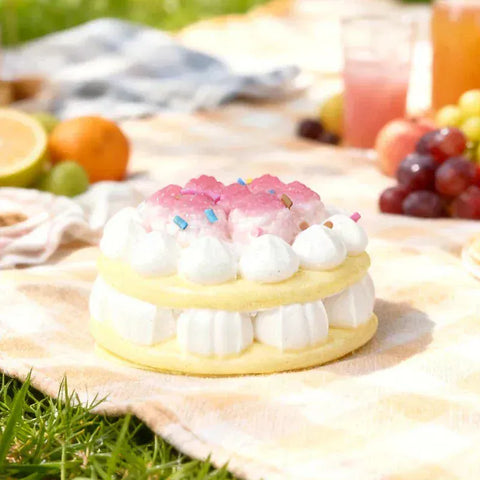 Pawtoto Fairy Wonderland Glimmer Cake Series Squishy Toy Handmade Food Grade Silicon Creamy Clay Feel Soft Quick Rebound