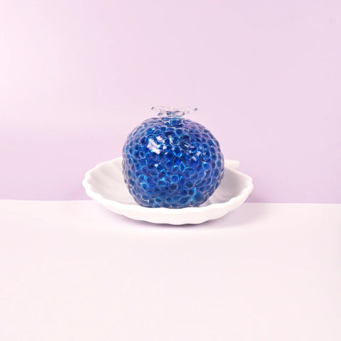 Pawtoto Grape Beads Pink-Handcrafted Grape Bead Sensory Squeeze Ball Squishy Toy Handmade