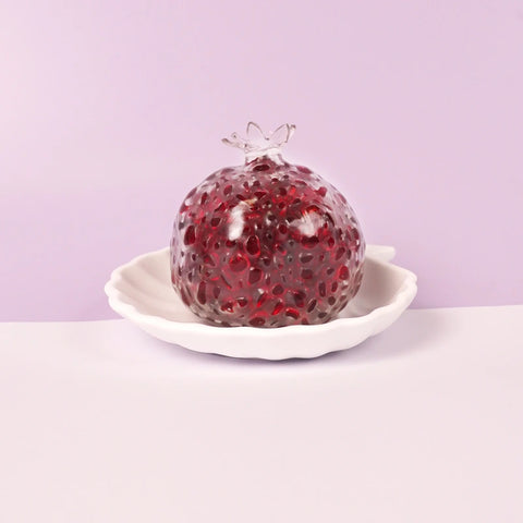 Pawtoto Grape Beads Pink-Handcrafted Grape Bead Sensory Squeeze Ball Squishy Toy Handmade