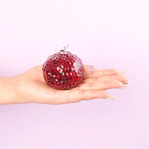 Pawtoto Grape Beads Pink-Handcrafted Grape Bead Sensory Squeeze Ball Squishy Toy Handmade