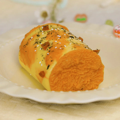 Pawtoto Pork Floss Roll Squishy Toy Handmade Food Grade Silicon Creamy Clay Feel Soft Slow Rebound