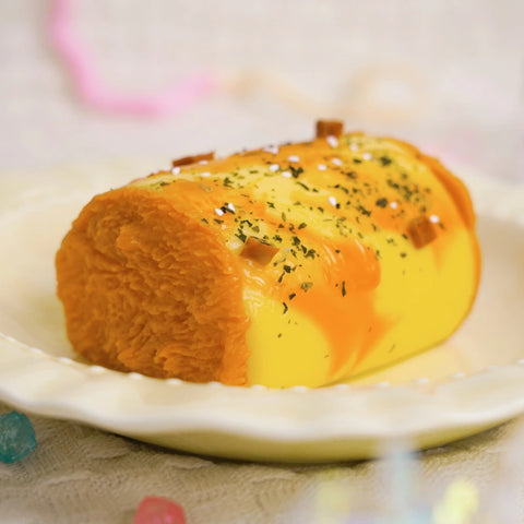 Pawtoto Pork Floss Roll Squishy Toy Handmade Food Grade Silicon Creamy Clay Feel Soft Slow Rebound