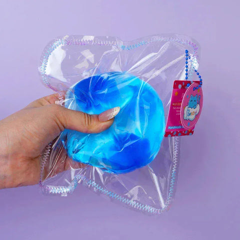 Pawtoto Clear Crystal Treats Series Squishy Toy Handmade Food Grade Silicon Creamy Clay Feel Soft Quick Rebound