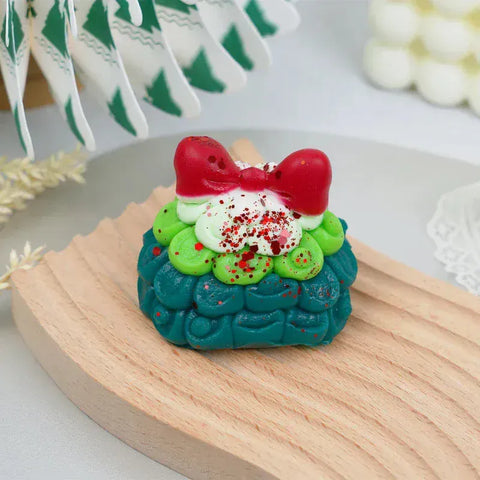 Pawtoto クリスマスシリーズ スクイーズおもちゃ 手作り 食品グレード シリコン粘土 柔らかくて素早く反発