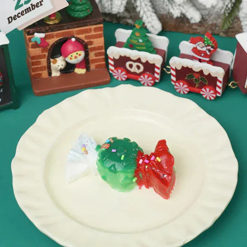 Pawtoto クリスマスシリーズ スクイーズおもちゃ 手作り 食品グレード シリコン粘土 柔らかくて素早く反発