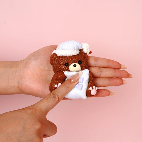 Pawtoto Little Cute Animals Series Squishy Toy Handmade Food Grade Silicon Creamy Clay Feel Soft Quick Rebound