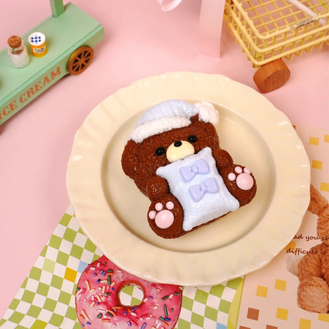 Pawtoto Little Cute Animals Series Squishy Toy Handmade Food Grade Silicon Creamy Clay Feel Soft Quick Rebound