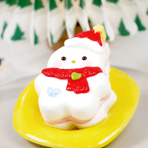 Pawtoto クリスマスシリーズ スクイーズおもちゃ 手作り 食品グレード シリコン粘土 柔らかくて素早く反発