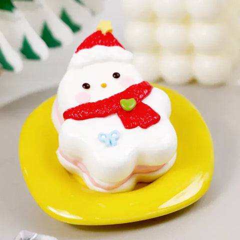 Pawtoto クリスマスシリーズ スクイーズおもちゃ 手作り 食品グレード シリコン粘土 柔らかくて素早く反発