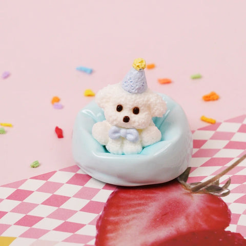 Pawtoto Mini Lovely Dog Squishy Toy Handmade Food Grade Silicon