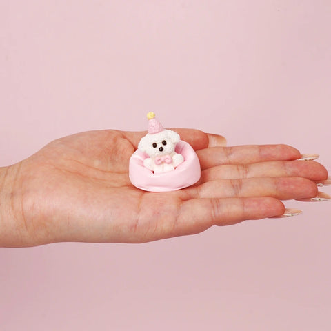 Pawtoto Mini Lovely Dog Squishy Toy Handmade Food Grade Silicon