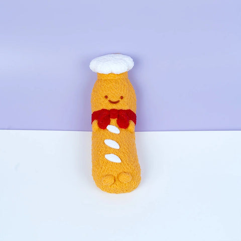 Pawtoto Starch Sausage Chef Squishy Toy Handmade Food Grade Silicon Creamy Clay Feel Soft Quick Rebound