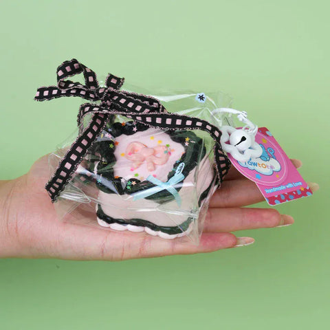 Pawtoto フェアリーワンダーランド グリマーケーキシリーズ スクイーズおもちゃ 手作り 食品グレードシリコン クリーミー粘土 柔らかく素早い反発