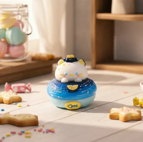 Pawtoto Starry Kitten Squishy Toy Handmade Food Grade Silicon Creamy Clay Feel Soft Quick Rebound