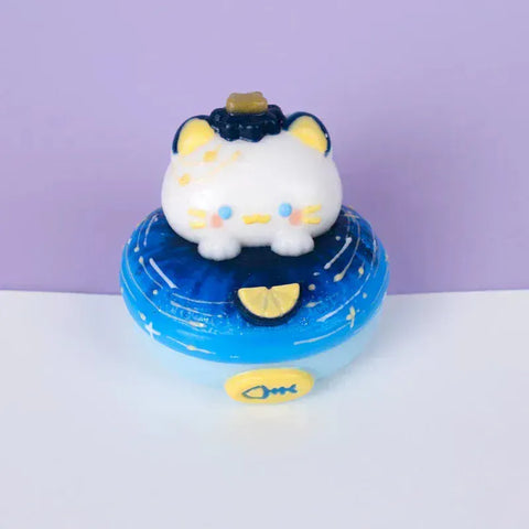 Pawtoto Starry Kitten Squishy Toy Handmade Food Grade Silicon Creamy Clay Feel Soft Quick Rebound