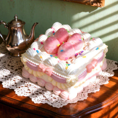 Pawtoto フェアリーワンダーランド グリマーケーキシリーズ スクイーズおもちゃ 手作り 食品グレードシリコン クリーミー粘土 柔らかく素早い反発