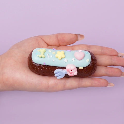 Pawtoto Corn Puff Squishy Toy Handmade Food Grade Silicon Creamy Clay Feel Soft Quick Rebound