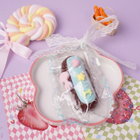 Pawtoto Corn Puff Squishy Toy Handmade Food Grade Silicon Creamy Clay Feel Soft Quick Rebound