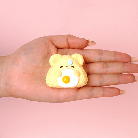 Pawtoto Little Cute Animals Series Squishy Toy Handmade Food Grade Silicon Creamy Clay Feel Soft Quick Rebound